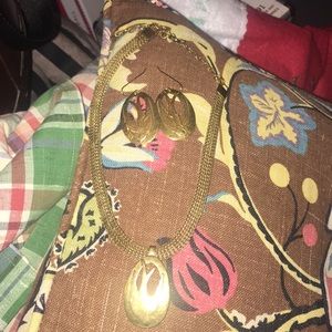 Vintage Earrings and Necklace Set